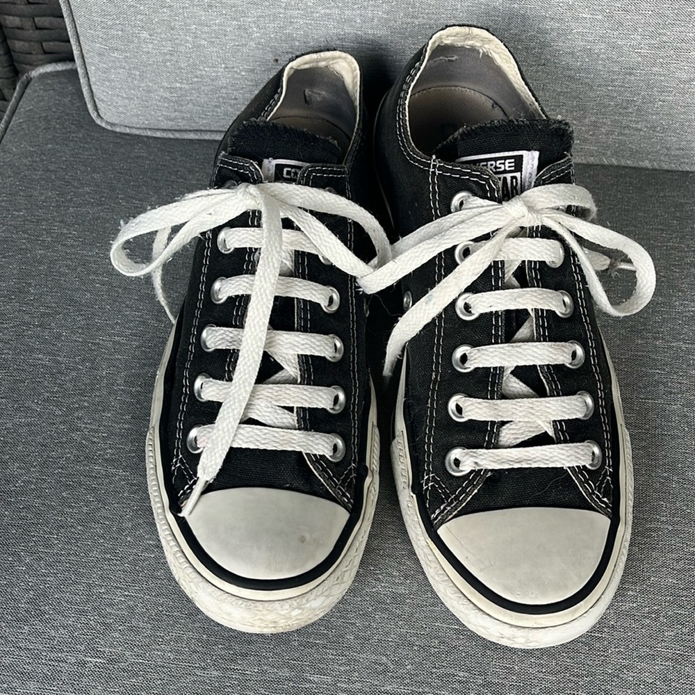 CONVERSE CHICK TAYLOR ALL STARS LOW TOP BLACK
